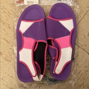 Purple and Pink Women's Sandals